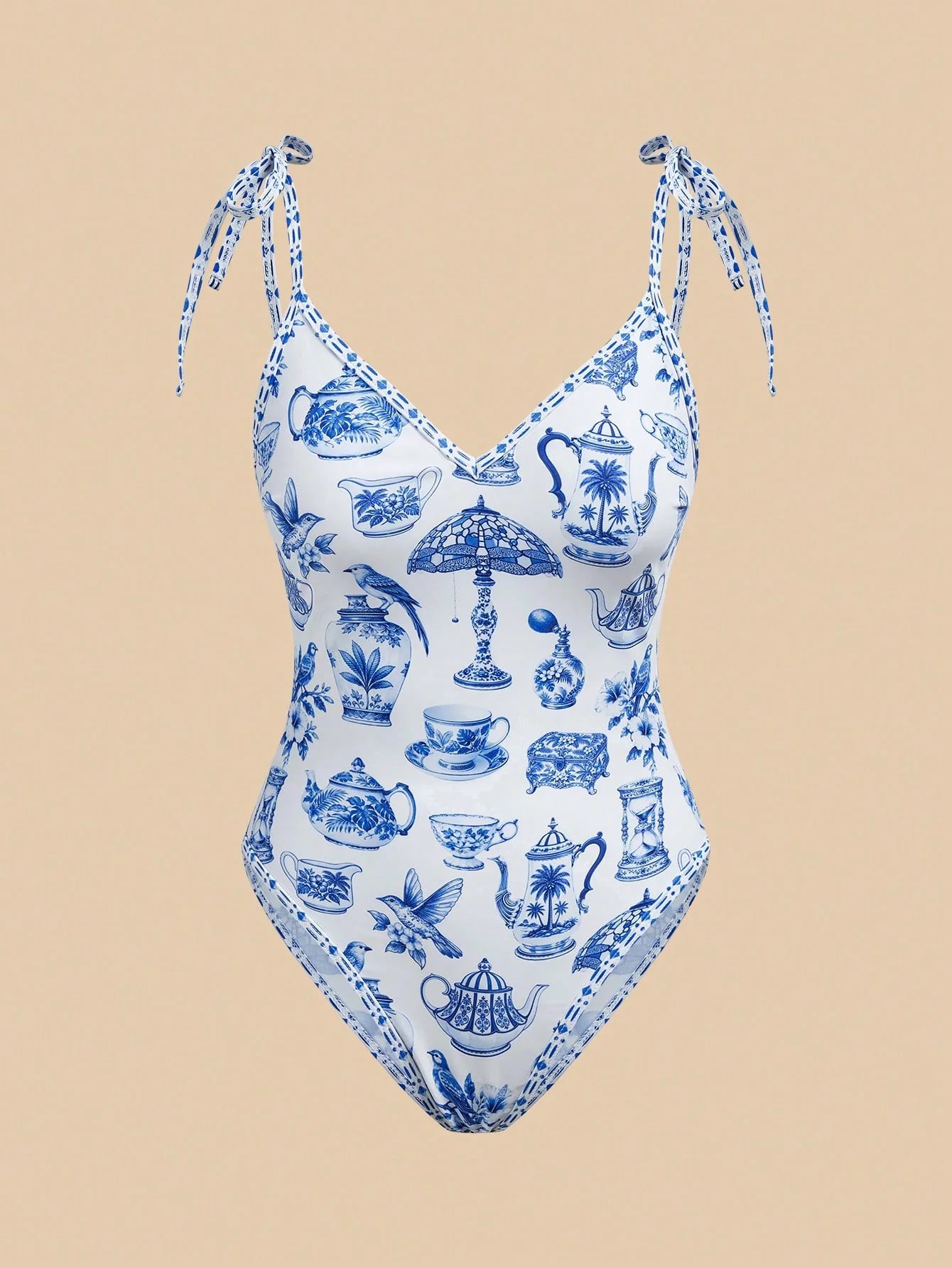 Maiô Minimalista Tropical Francesca