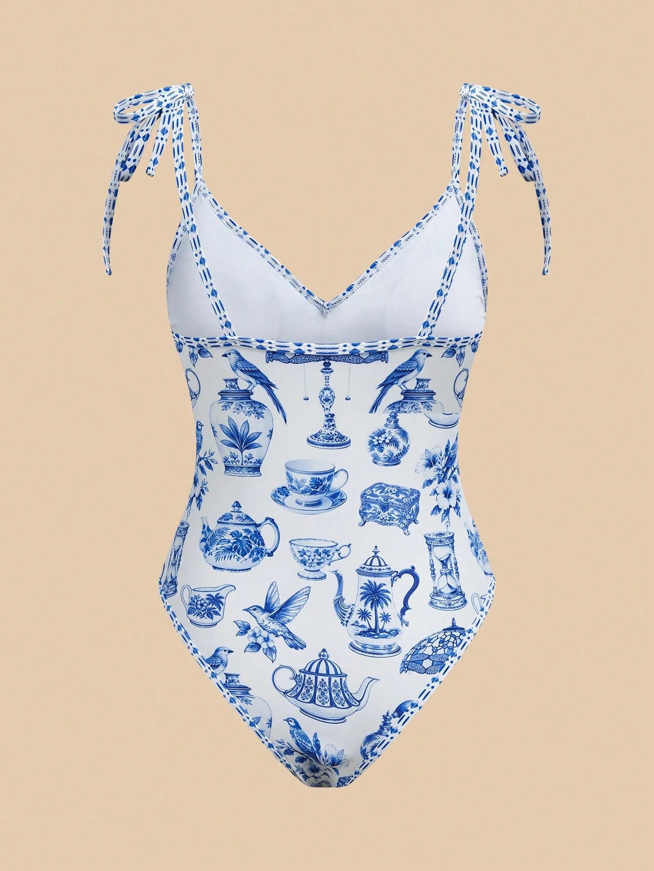 Maiô Minimalista Tropical Francesca
