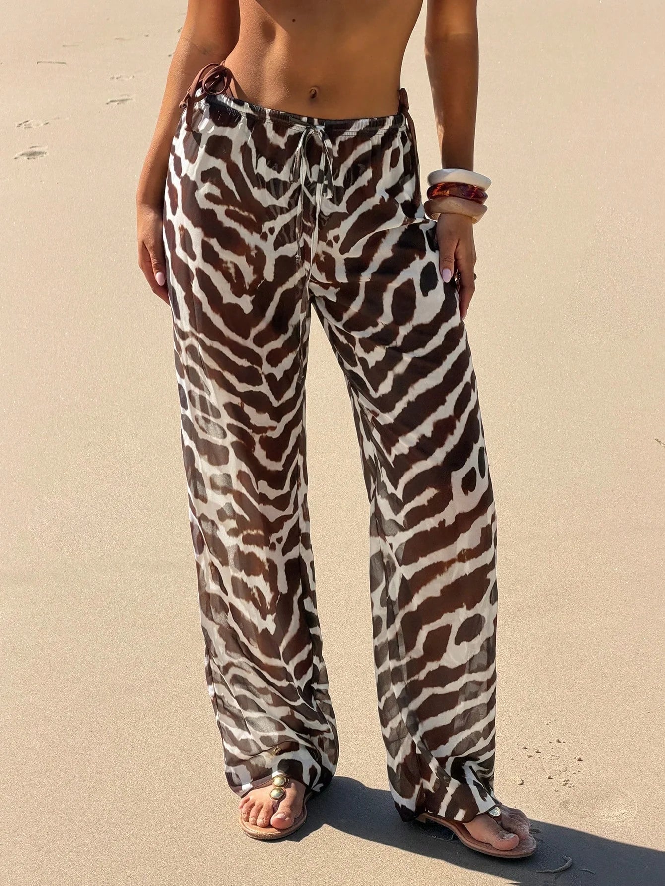 Calça de Praia Tropical Clarice