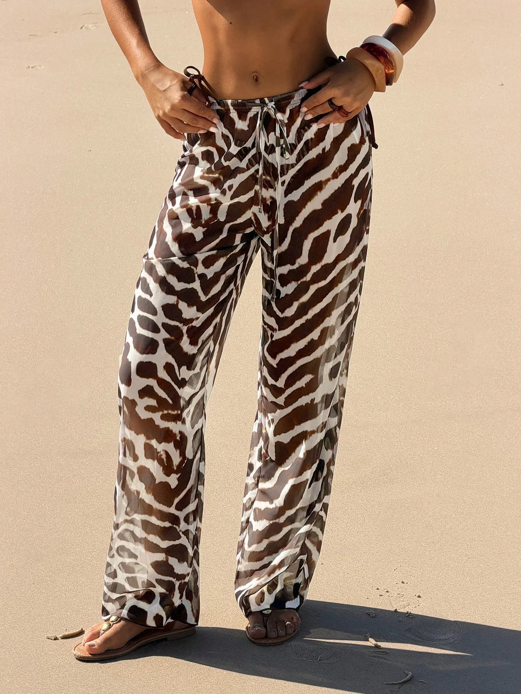 Calça de Praia Tropical Clarice