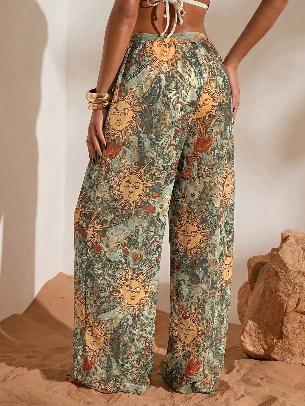 Calça Palazzo Flora