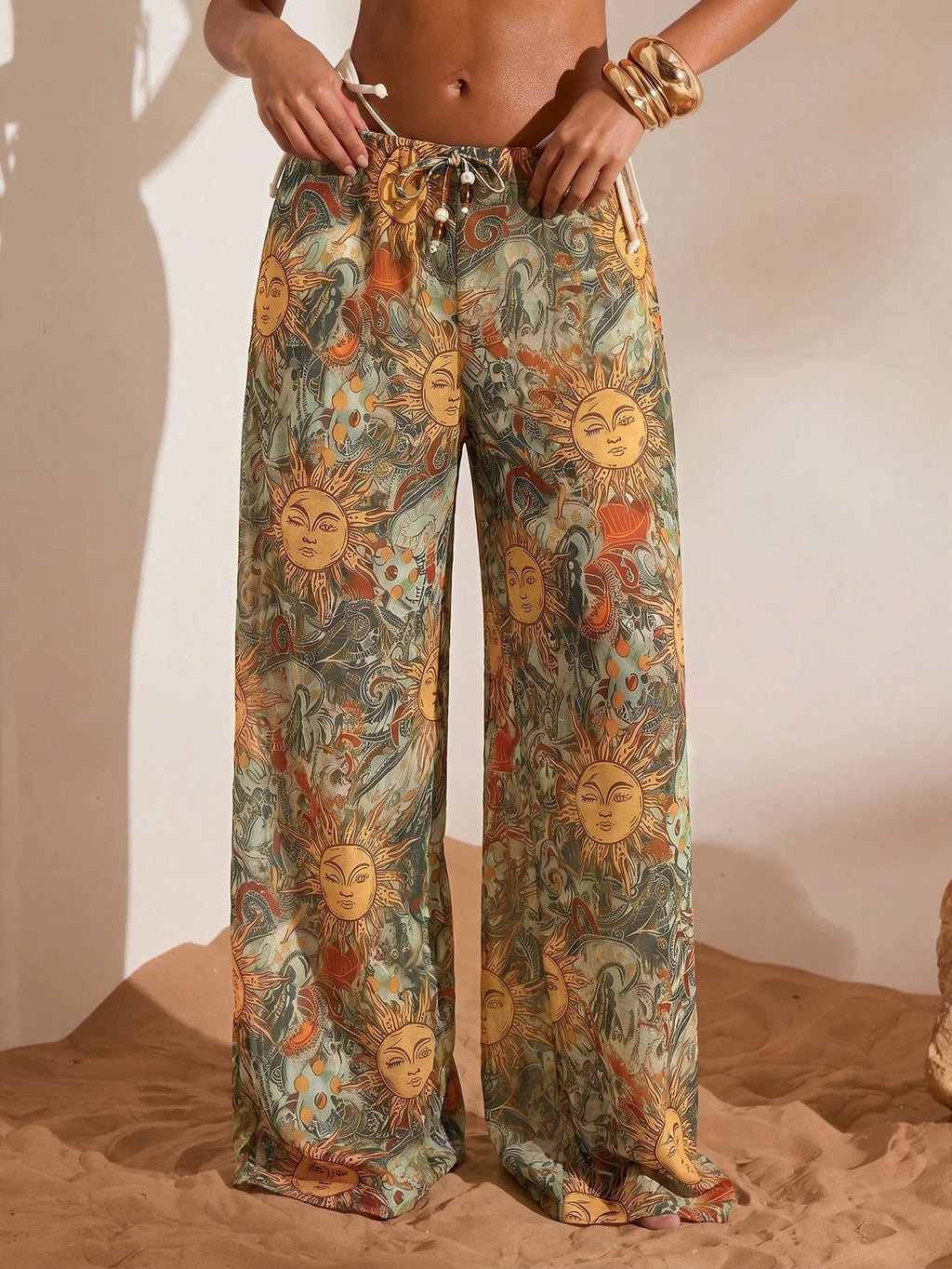 Calça Palazzo Flora