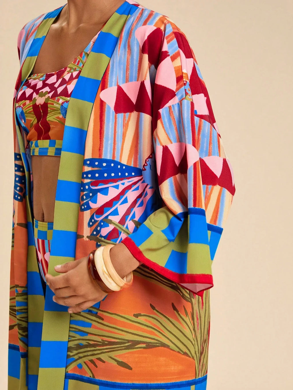 Kimono Luxo Verão Nina