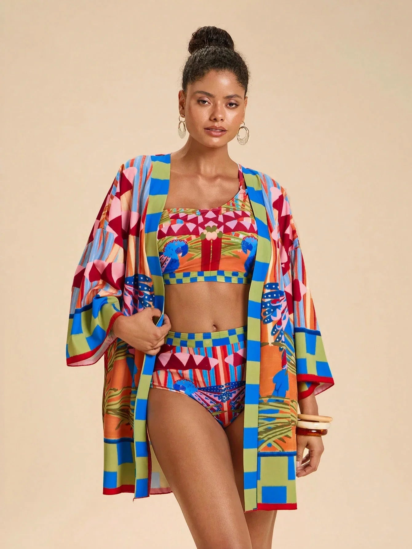 Kimono Luxo Verão Nina