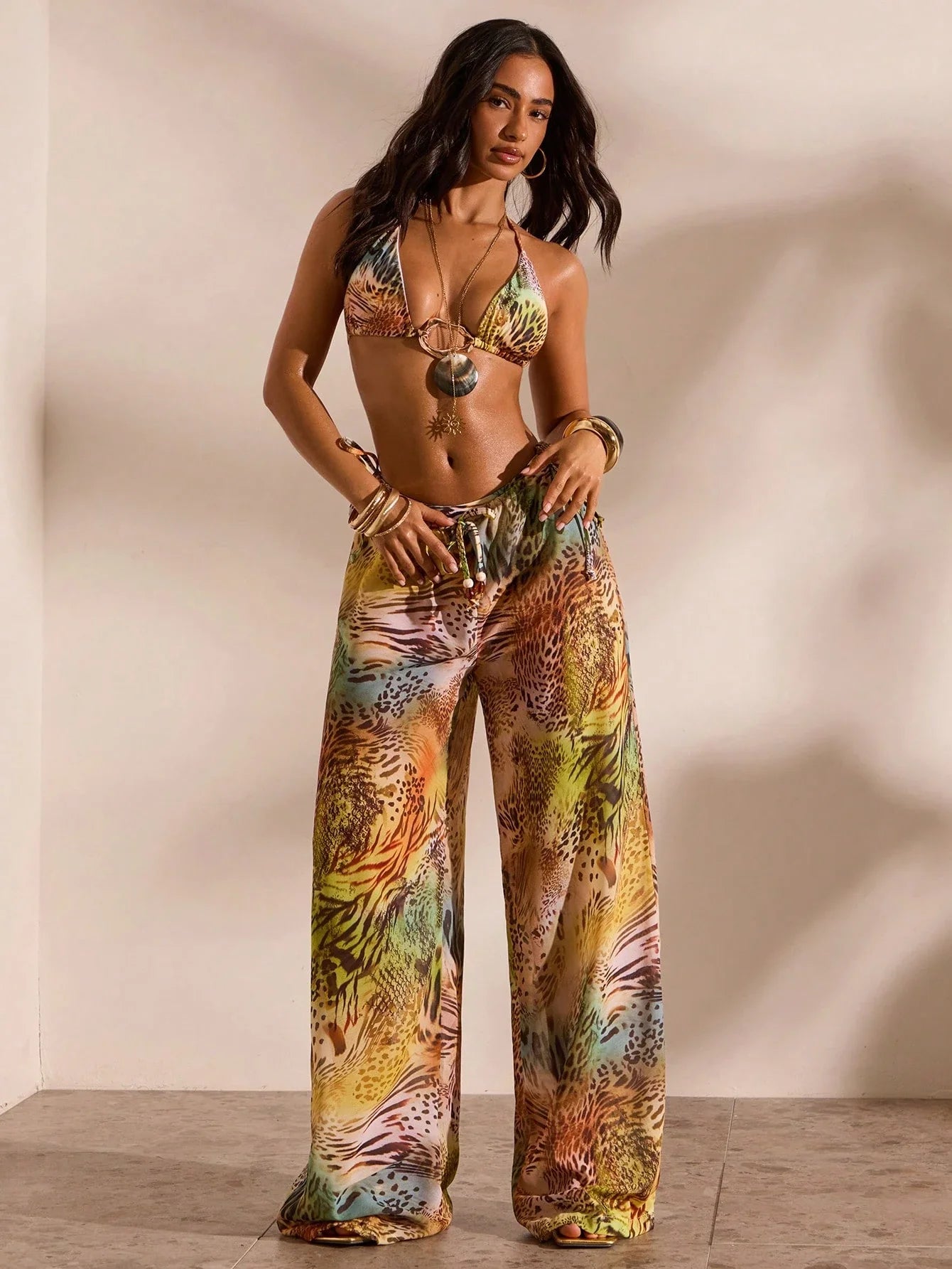 Calça Palazzo Flora