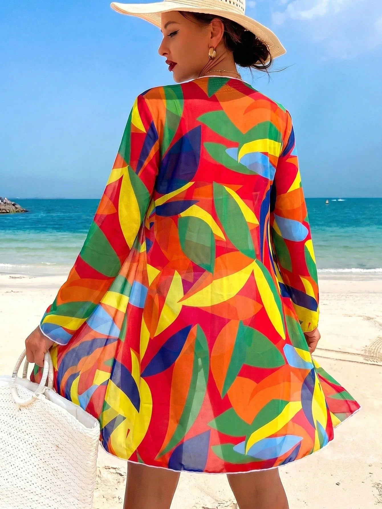 Conjunto Biquíni Tropical 3 Peças Laura