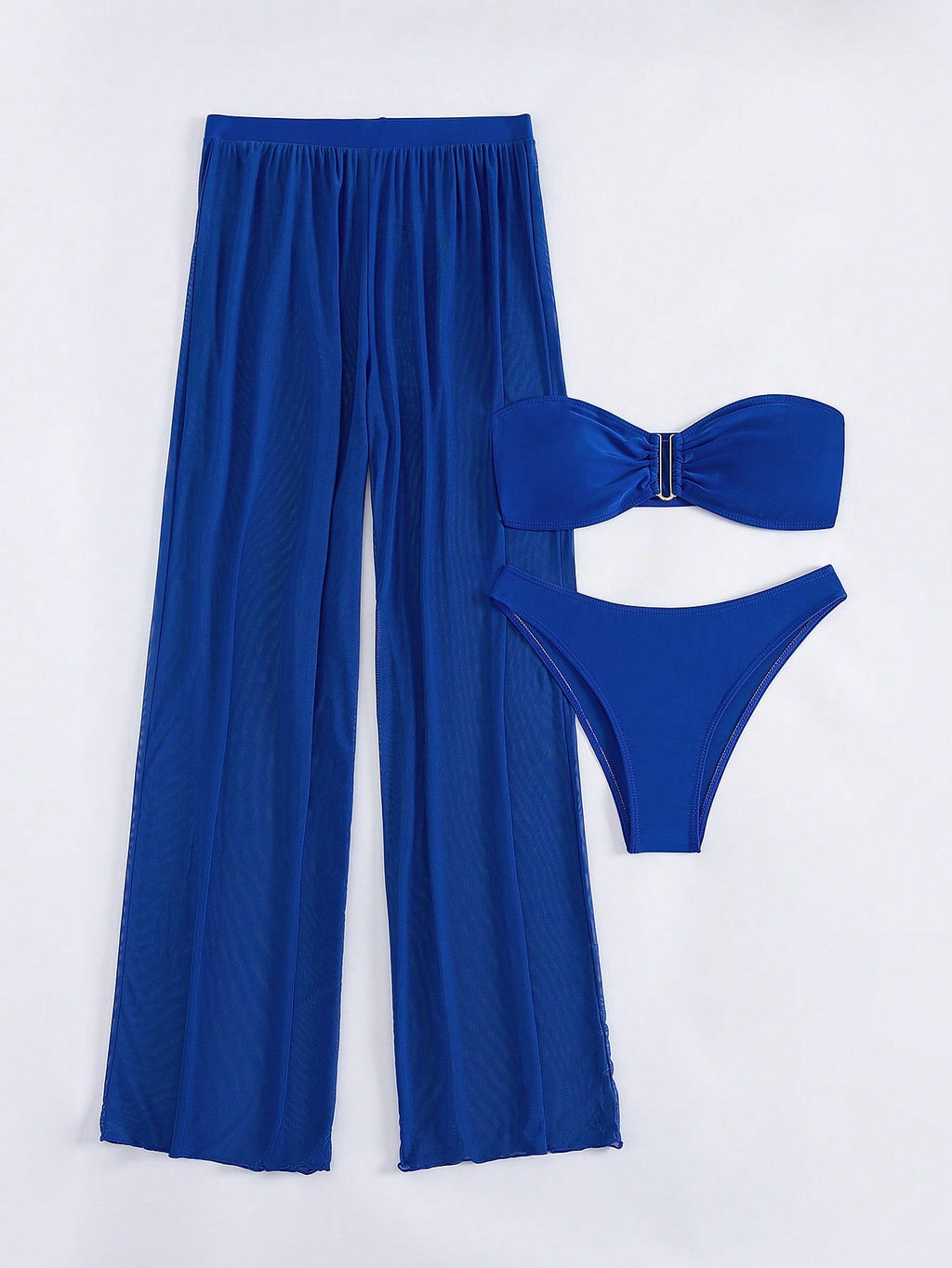Conjunto Biquíni 3 Peças Elegante Choe