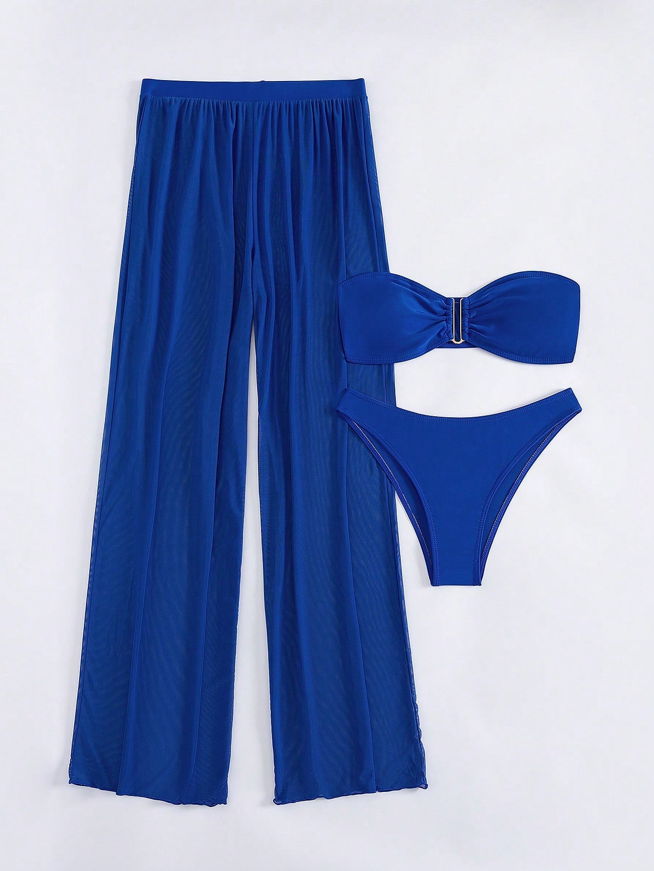 Conjunto Biquíni 3 Peças Elegante Choe