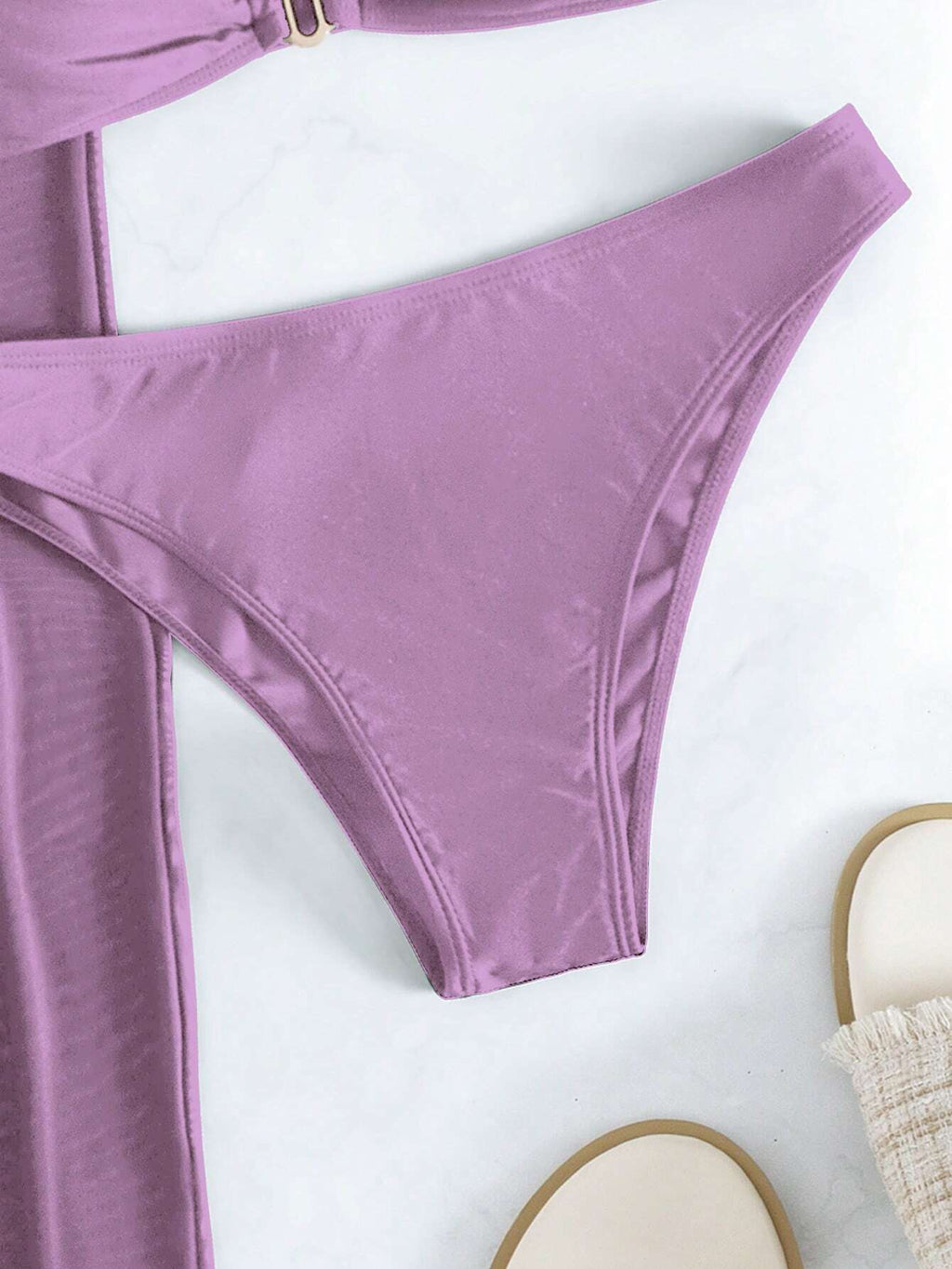 Conjunto Biquíni 3 Peças Elegante Choe