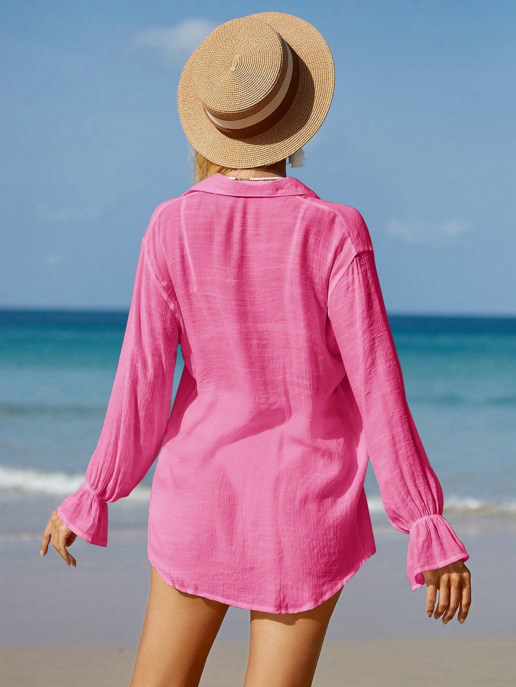 Conjunto Saída de Praia 2 Peças Liso Ava