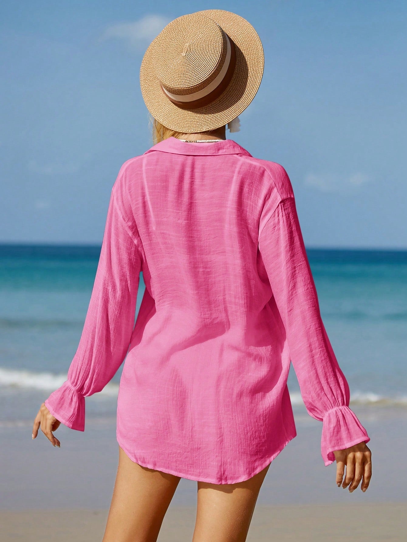 Conjunto Saída de Praia 2 Peças Liso Ava