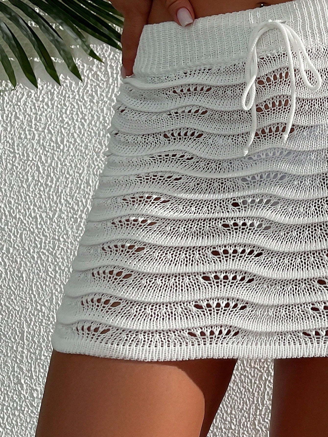 Saia de Cobertura Crochê