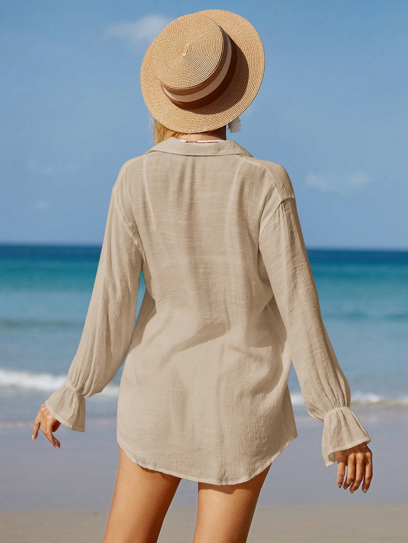 Conjunto Saída de Praia 2 Peças Liso Ava