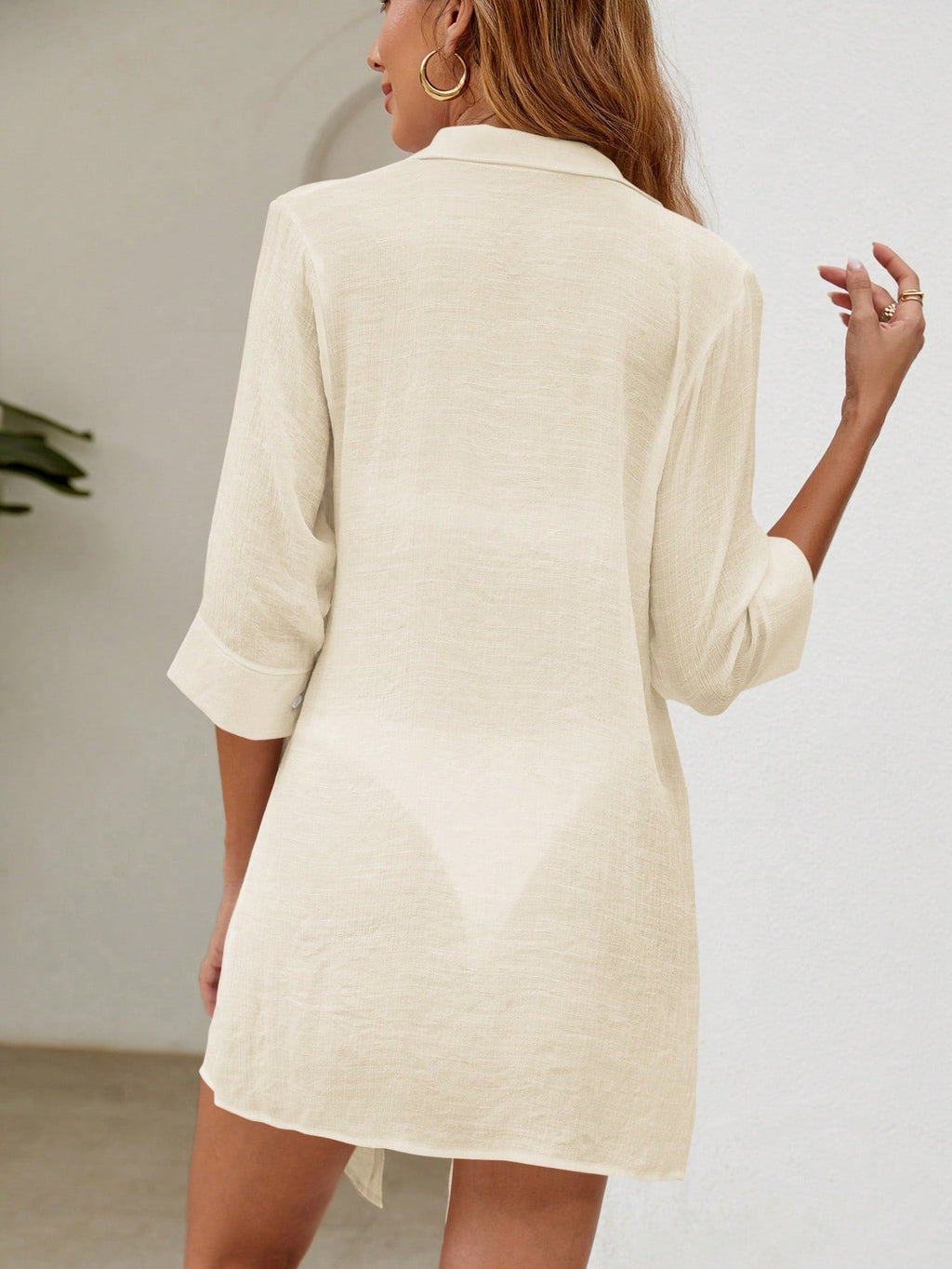 Saída de Praia Camisa Claire P