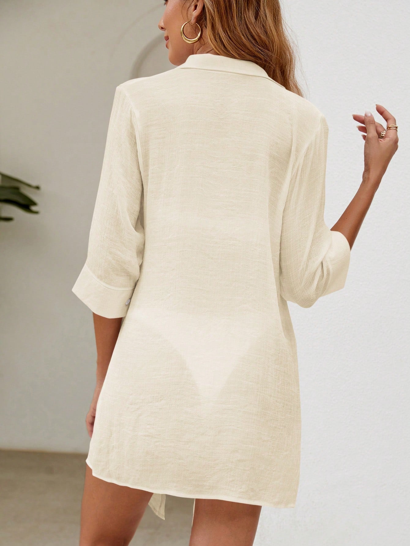 Saída de Praia Camisa Claire P