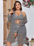Conjunto de Biquíni Plus Size 3 Peças Yarin
