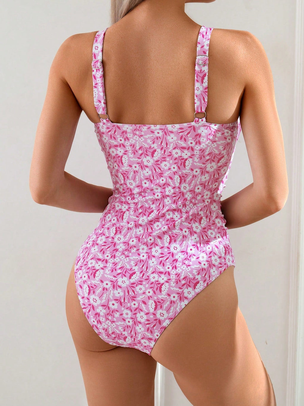 Maiô Floral Sabrina