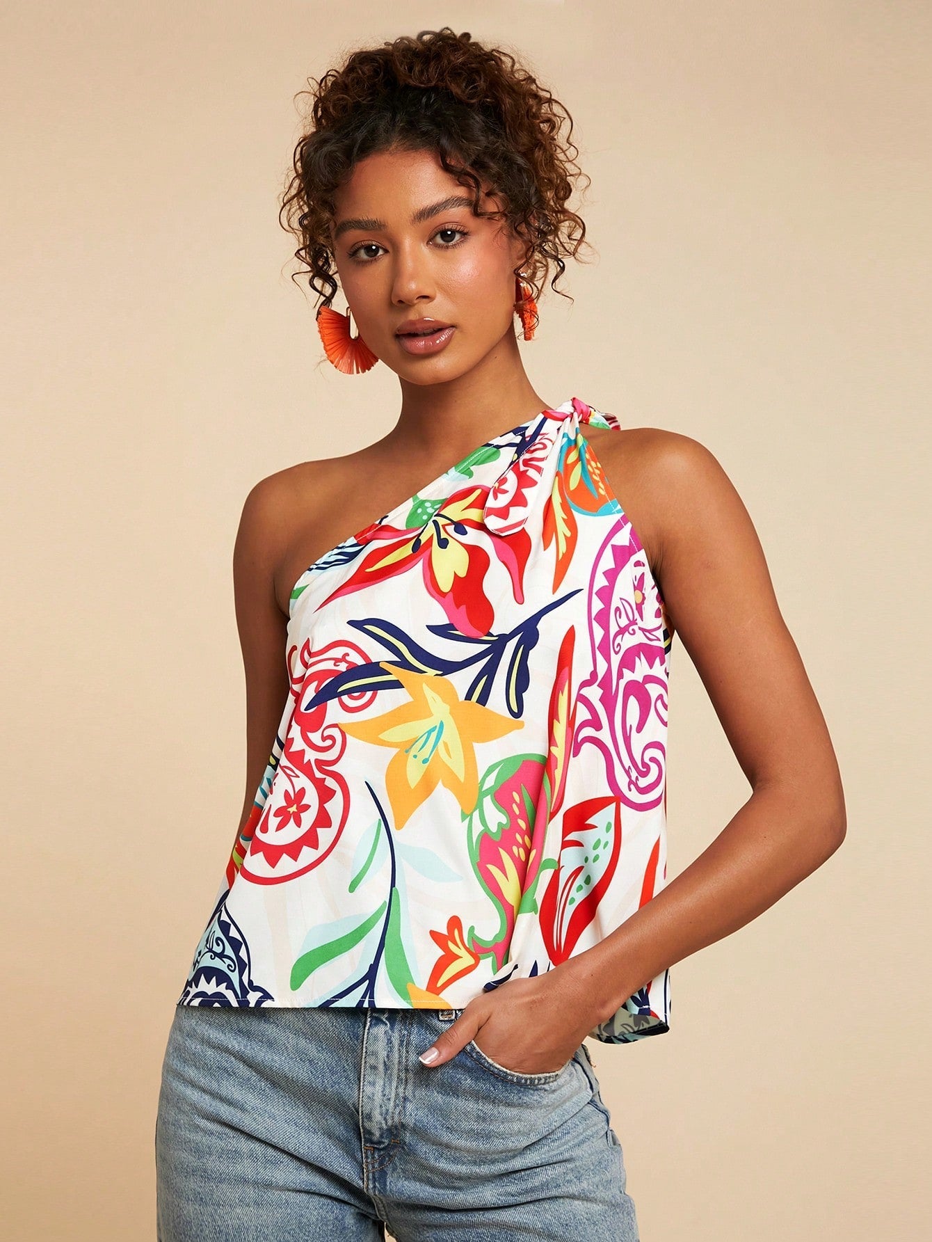 Blusa Ombro Único