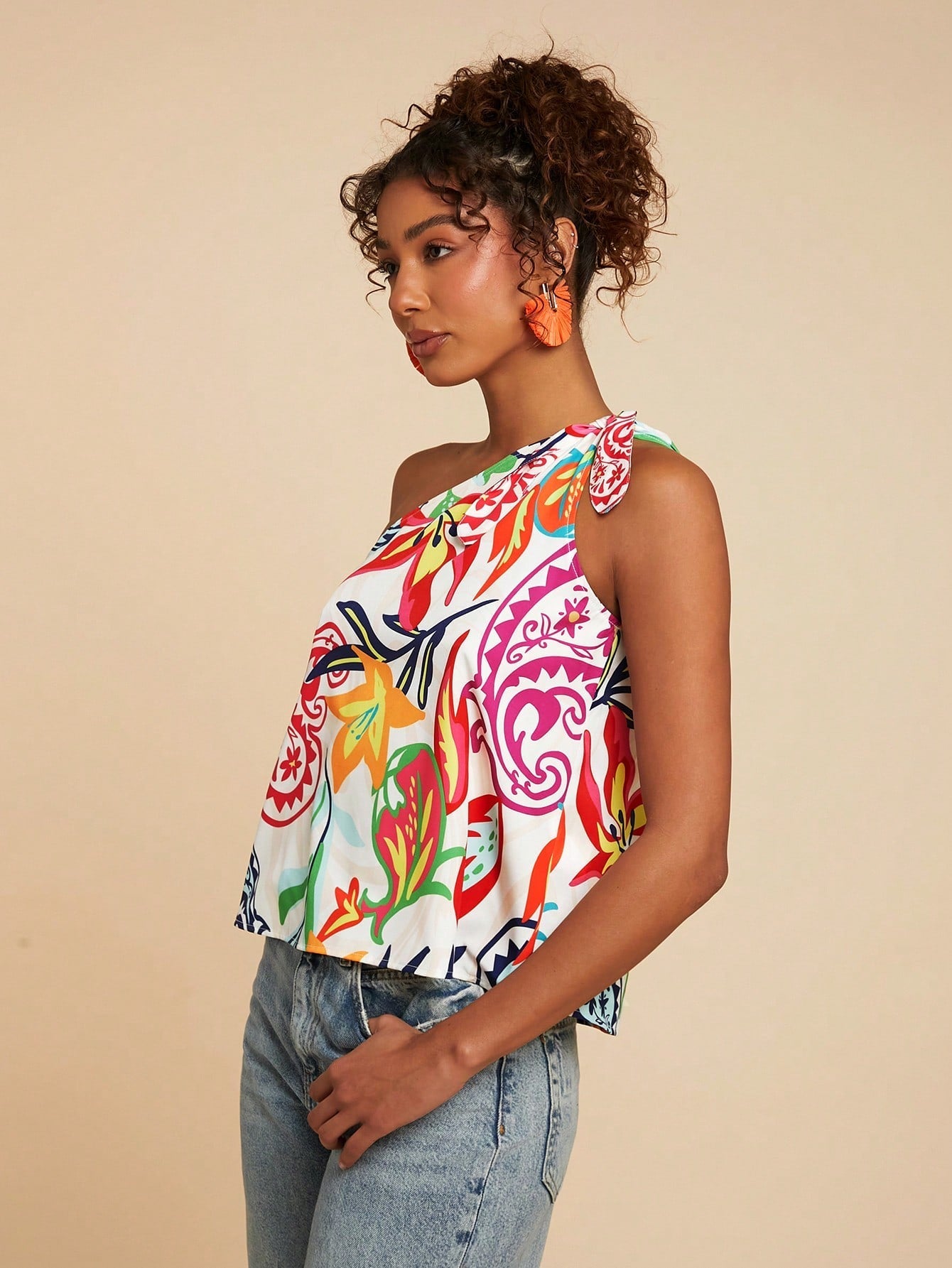 Blusa Ombro Único