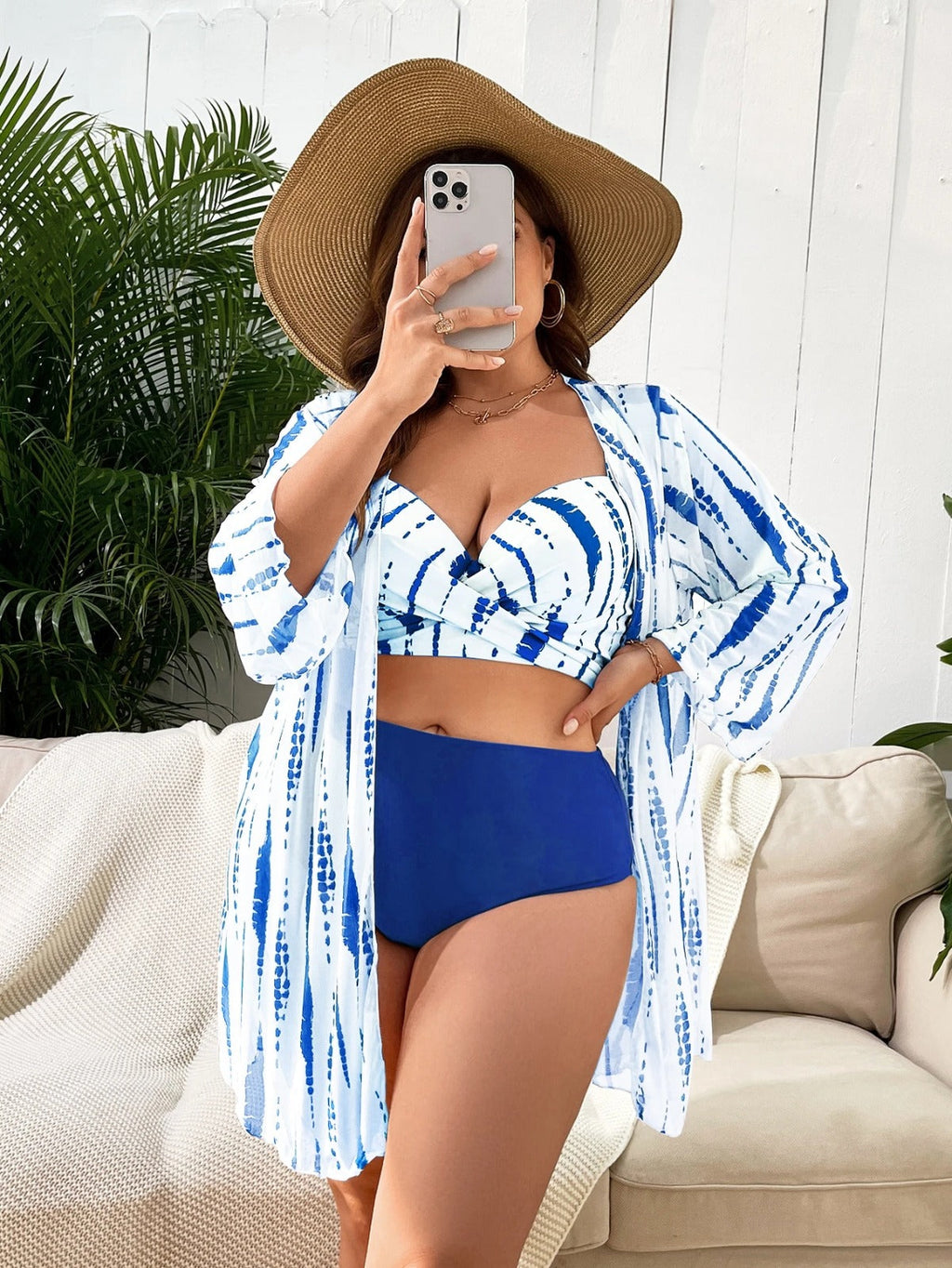 Conjunto 3 Peças Plus Size Rebeca G3