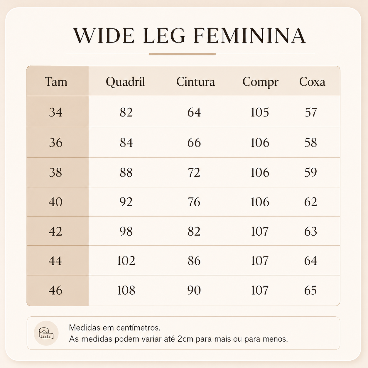 Calça Jeans Feminina Wide Leg Pantalona Cintura Alta